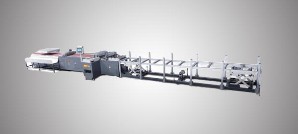 Centro de máquina de sierra de cordón de acristalamiento CNC