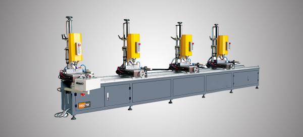 Máquina de perforación múltiple para procesamiento de ventanas de PVC