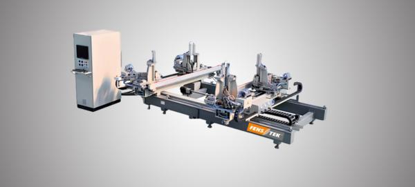 Máquina de solda horizontal CNC de 4 pontos UPVC para janela